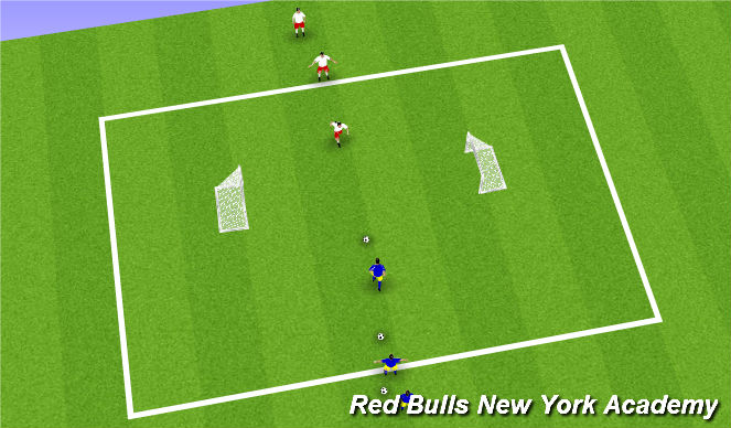 Football/Soccer Session Plan Drill (Colour): Main Theme