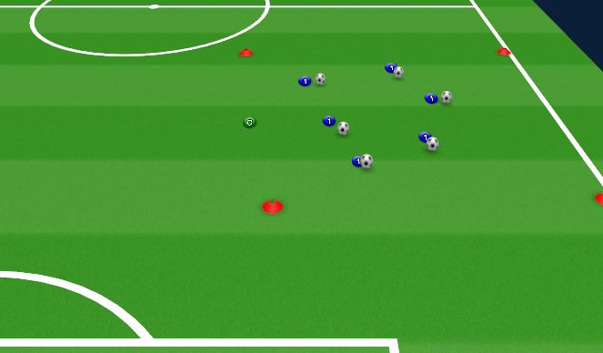Football/Soccer Session Plan Drill (Colour): Screen 3