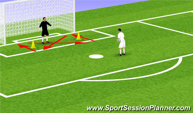 Football/Soccer Session Plan Drill (Colour): Screen 1