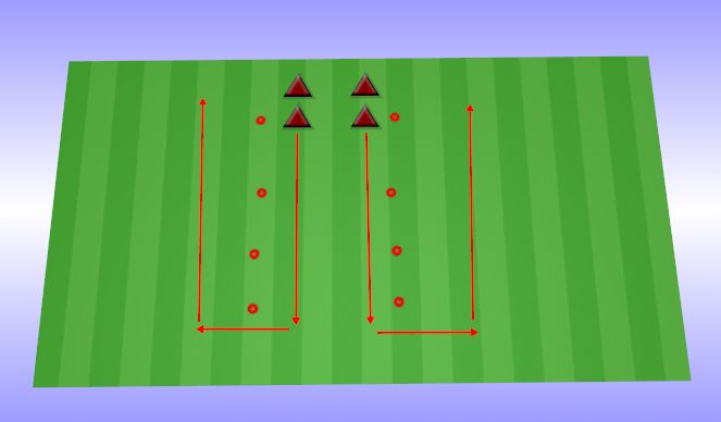 Football/Soccer Session Plan Drill (Colour): WARM UP: FIFA 11
