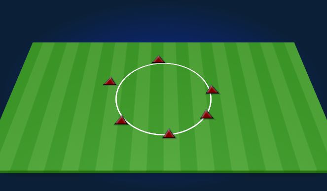 Football/Soccer Session Plan Drill (Colour): STRETCH