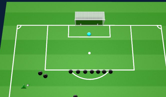 Football/Soccer Session Plan Drill (Colour): Animation 1