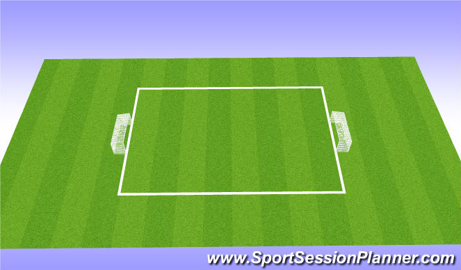 Football/Soccer Session Plan Drill (Colour): Possession - Game