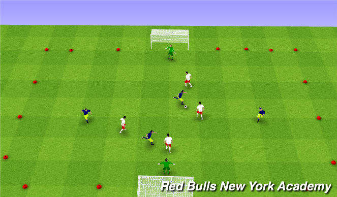 Football/Soccer Session Plan Drill (Colour): game