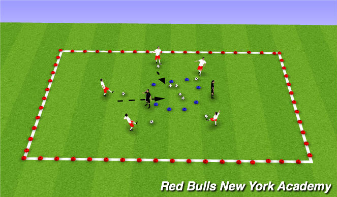 Football/Soccer Session Plan Drill (Colour): Planet Protectors