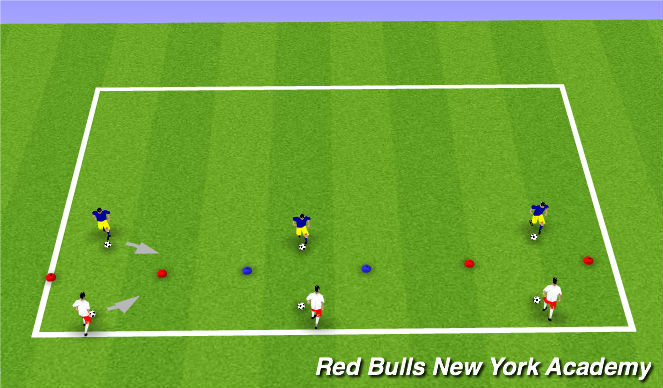 Football/Soccer Session Plan Drill (Colour): main theme