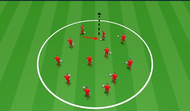 Football/Soccer Session Plan Drill (Colour): Screen 1