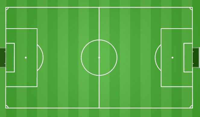 Football/Soccer Session Plan Drill (Colour): De Spitsen