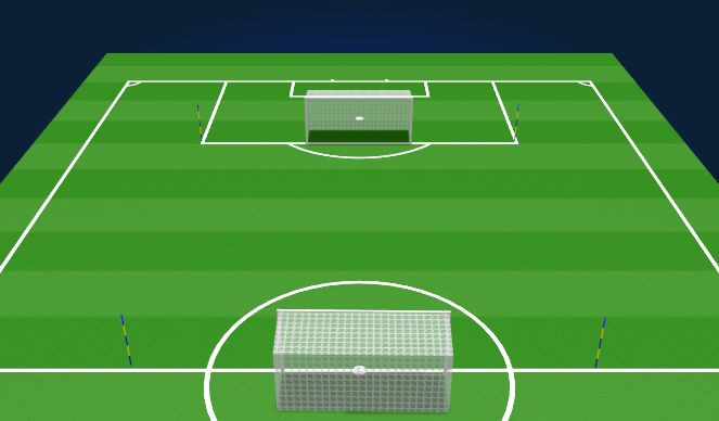 Football/Soccer Session Plan Drill (Colour): ARRIVAL