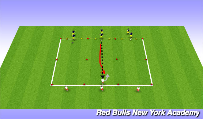 Football/Soccer Session Plan Drill (Colour): Main Theme