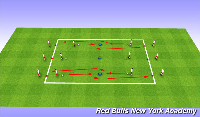 Football/Soccer Session Plan Drill (Colour): Main Theme