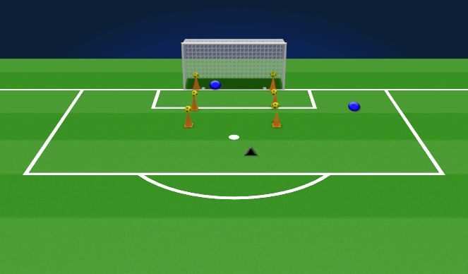 Football/Soccer Session Plan Drill (Colour): Exercise