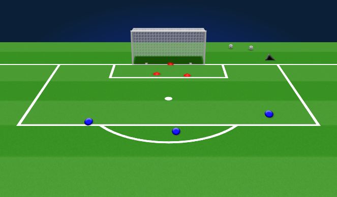 Football/Soccer Session Plan Drill (Colour): Situation