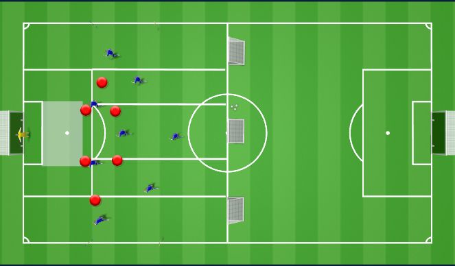 Football/Soccer Session Plan Drill (Colour): Screen 1