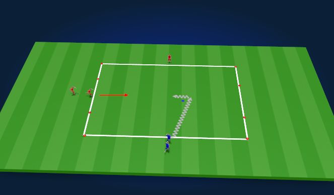 Football/Soccer Session Plan Drill (Colour): Screen 1