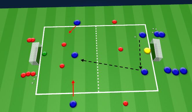 Fútbol Ejercicio del Plan de Sesiones (Color): Screen 2