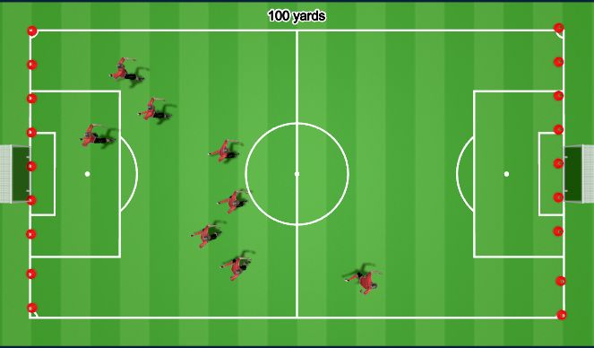 Football/Soccer Session Plan Drill (Colour): Screen 1