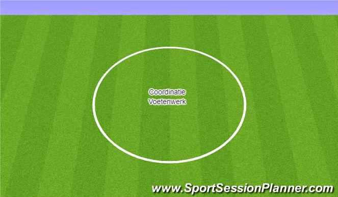 Football/Soccer Session Plan Drill (Colour): Warming Up