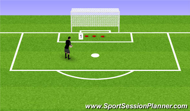 Football/Soccer Session Plan Drill (Colour): Oefening 2