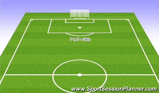 Football/Soccer Session Plan Drill (Colour): Screen 4