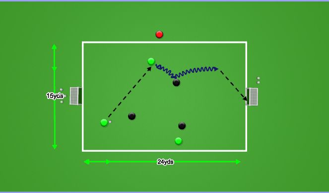 Football/Soccer Session Plan Drill (Colour): Arrival Game
