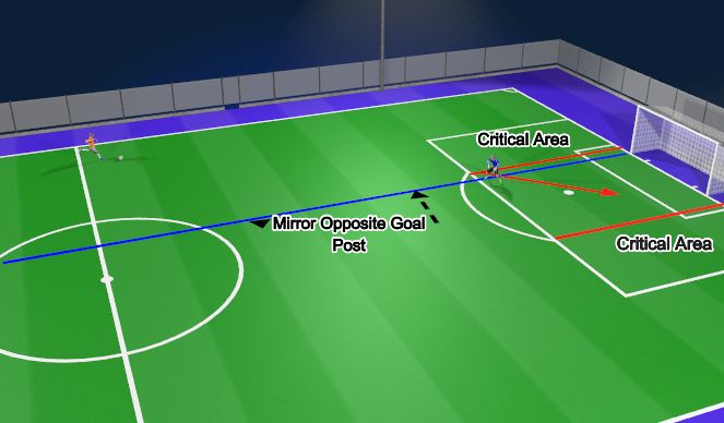Football/Soccer Session Plan Drill (Colour): Mirror