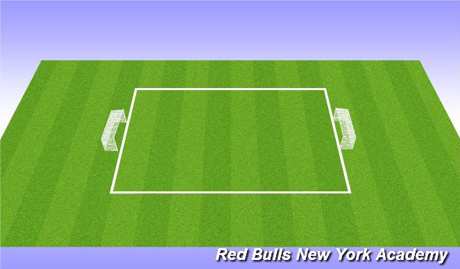 Football/Soccer Session Plan Drill (Colour): 6v6