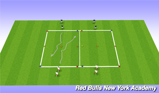 Football/Soccer Session Plan Drill (Colour): Main Theme