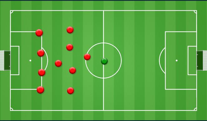 Football/Soccer Session Plan Drill (Colour): Animation 1