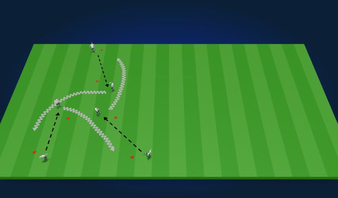 Football/Soccer Session Plan Drill (Colour): Screen 1