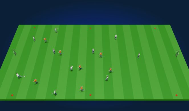 Football/Soccer Session Plan Drill (Colour): Screen 2