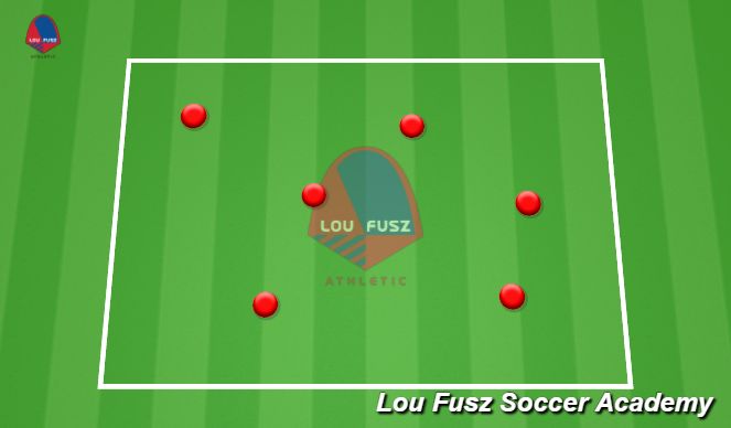Football/Soccer Session Plan Drill (Colour): Juggling