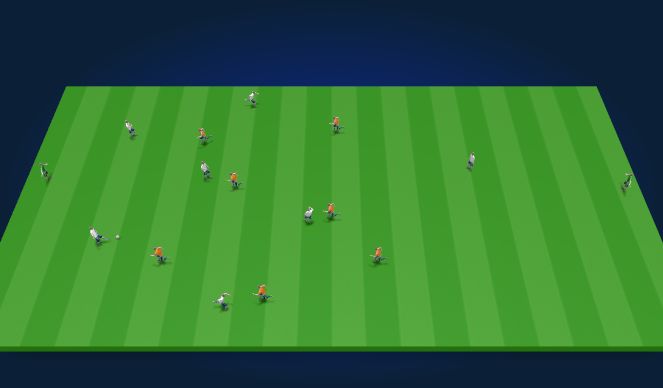 Football/Soccer Session Plan Drill (Colour): Screen 2