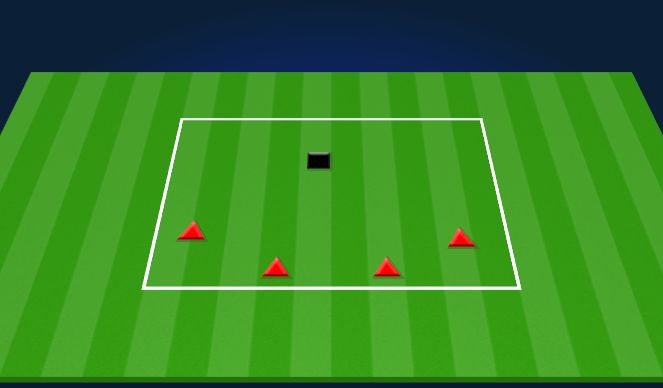 Football/Soccer Session Plan Drill (Colour): Defenders