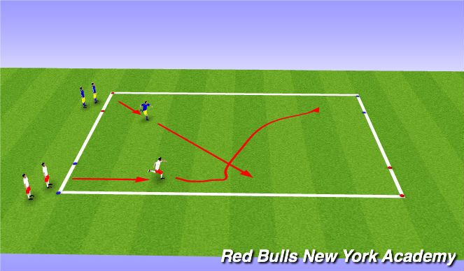 Football/Soccer Session Plan Drill (Colour): SAQ