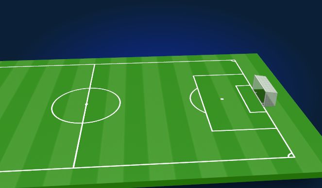 Football/Soccer Session Plan Drill (Colour): conditie interval