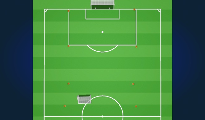 Football/Soccer Session Plan Drill (Colour): Alamo