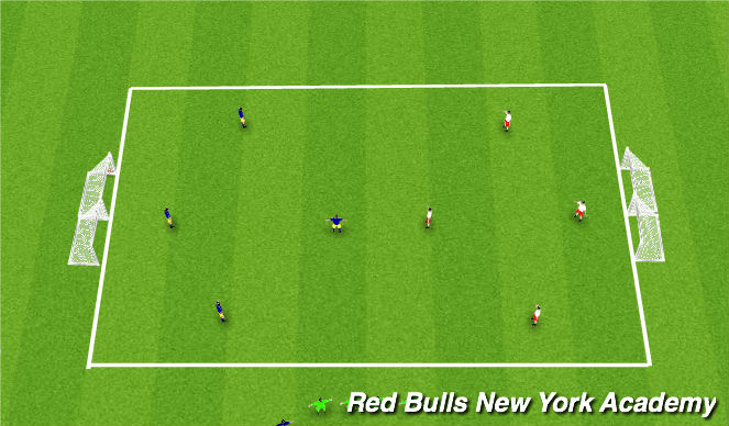 Football/Soccer Session Plan Drill (Colour): Street Soccer Tournament