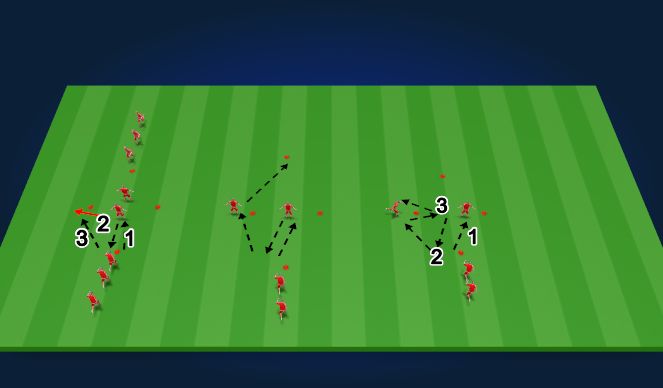 Football/Soccer Session Plan Drill (Colour): Screen 1