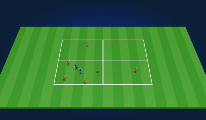 Football/Soccer Session Plan Drill (Colour): Screen 3