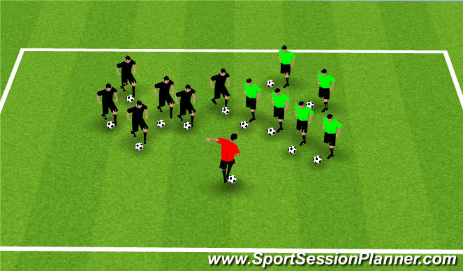 Football/Soccer Session Plan Drill (Colour): Home assignment
