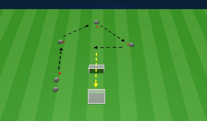 Football/Soccer Session Plan Drill (Colour): Tech