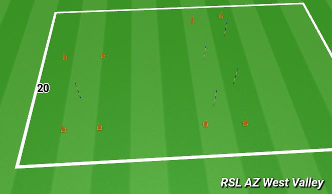 Football/Soccer Session Plan Drill (Colour): Screen 1
