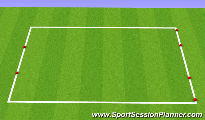 Football/Soccer Session Plan Drill (Colour): Small Sided Game