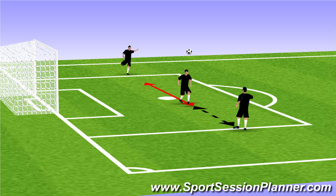 Football/Soccer Session Plan Drill (Colour): Screen 1