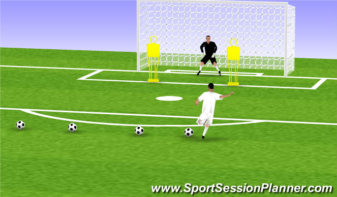 Football/Soccer Session Plan Drill (Colour): Screen 5