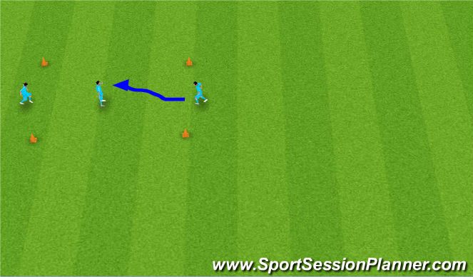 Football/Soccer Session Plan Drill (Colour): Screen 1