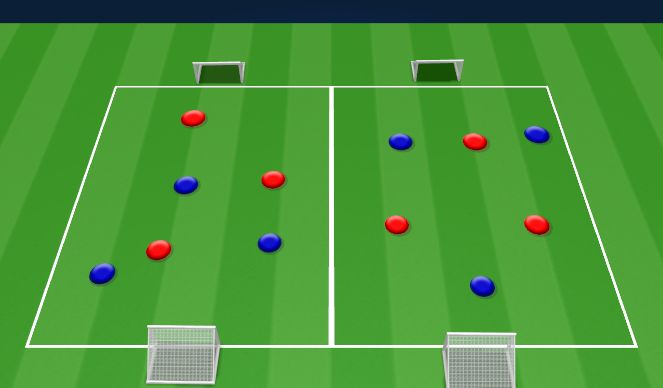 Football/Soccer Session Plan Drill (Colour): Screen 4