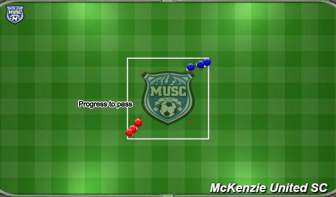 Football/Soccer Session Plan Drill (Colour): Ball Mastery