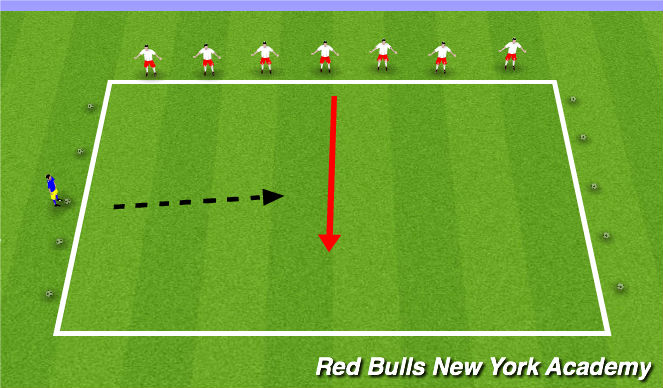 Football/Soccer Session Plan Drill (Colour): Main Theme
